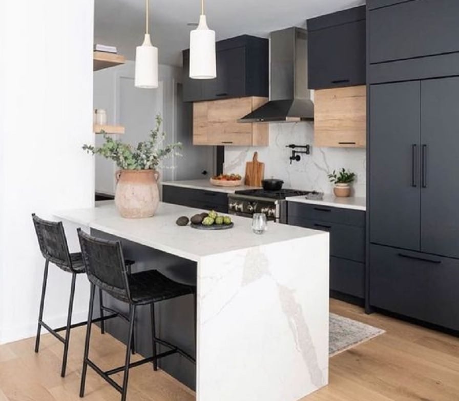 kitchen set minimalis modern