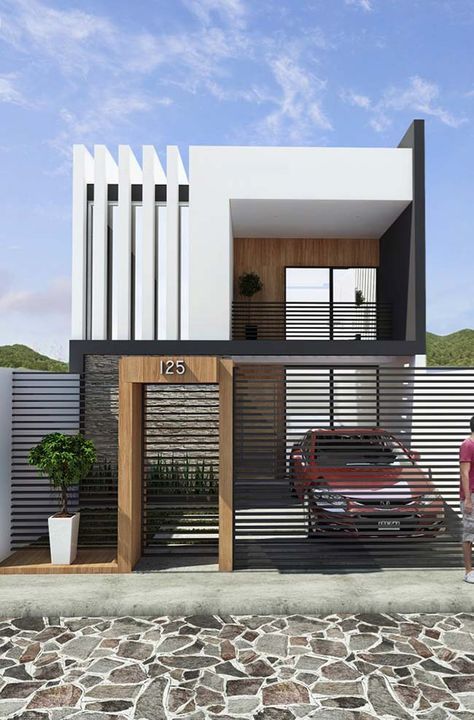 Desain Rumah Minimalis 2 Lantai 1