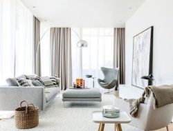 Desain Interior Ruang Keluarga Minimalis Modern Elegan