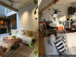 7 Inspirasi Desain Ruang Tamu dan Dapur Menyatu. Aesthetic!