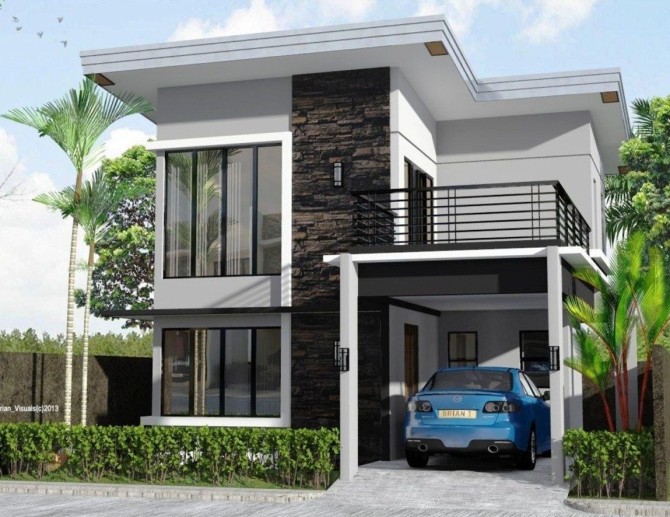 rumah minimalis 2 lantai